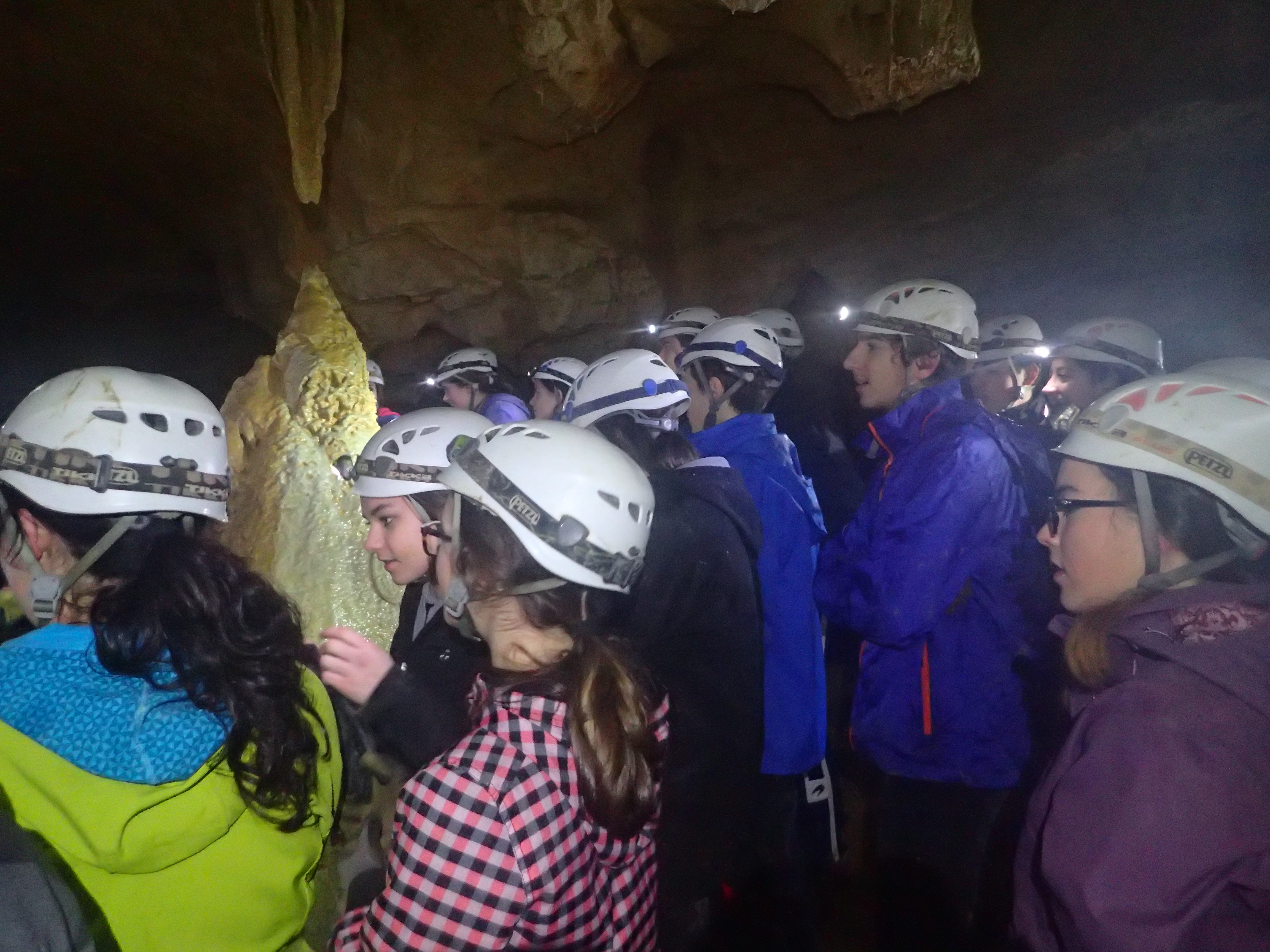 Deporte escolar Espeleología 2015-16